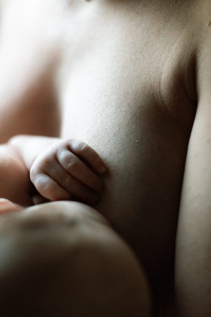 bébé allaité